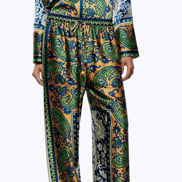 Zara Pants - ZARA PRINTED PAJAMA PANTS SIZE S 2823 152 330
